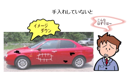 手入れしてない